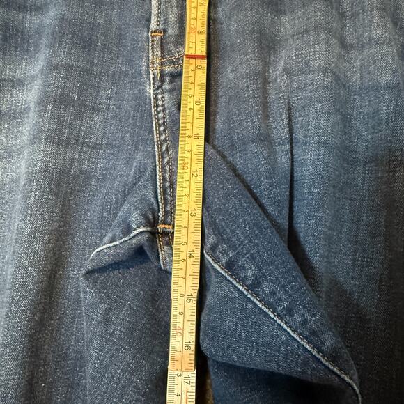 Lucky Brand Pants Mens 42x32 Blue Denim Jeans Straight Leg Stretch Casual - Picture 5 of 11